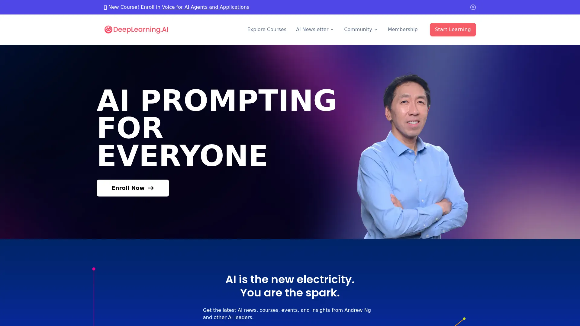 DeepLearning.AI: Start or Advance Your Career in AI screenshot