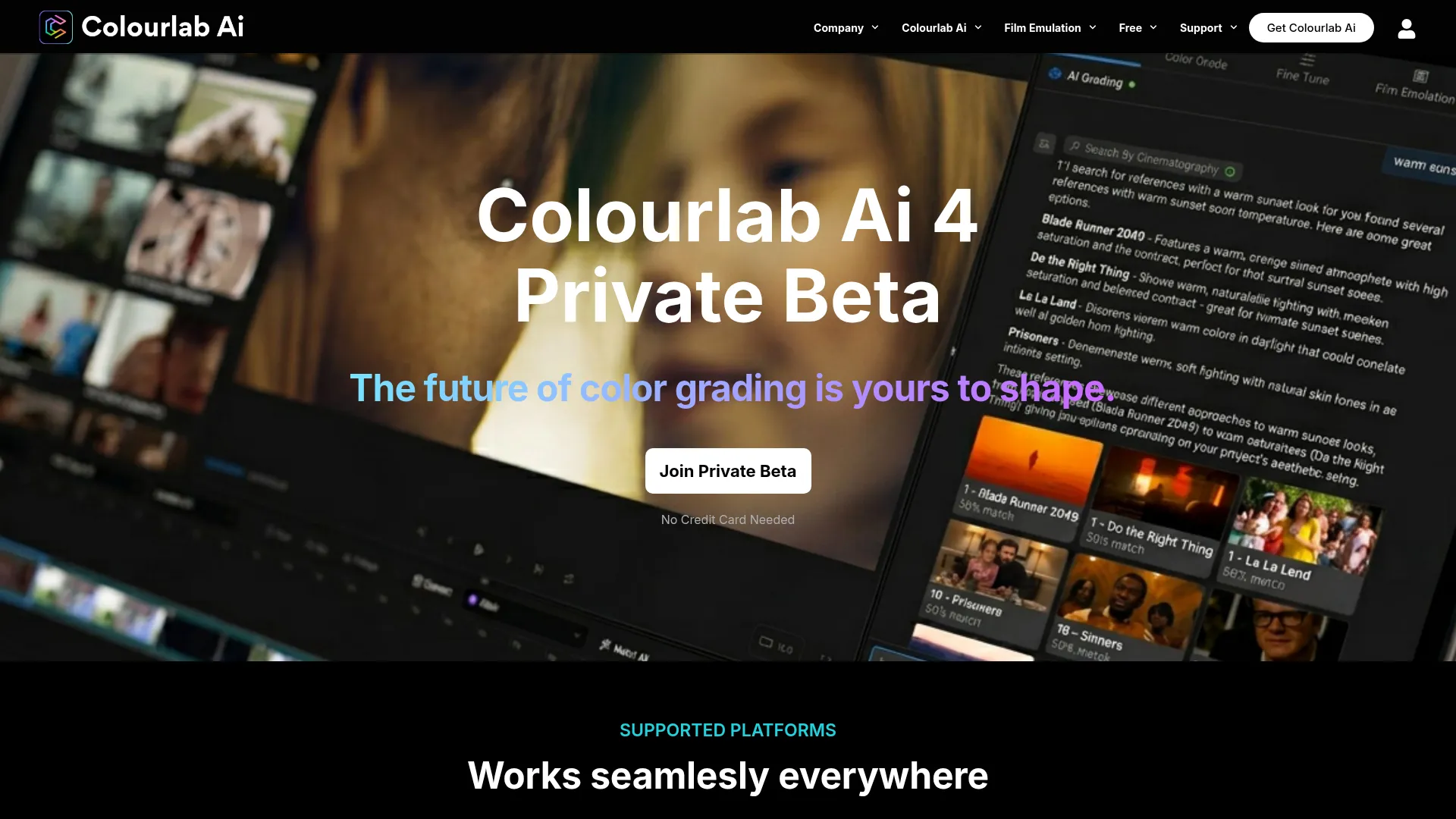 Colourlab.ai screenshot