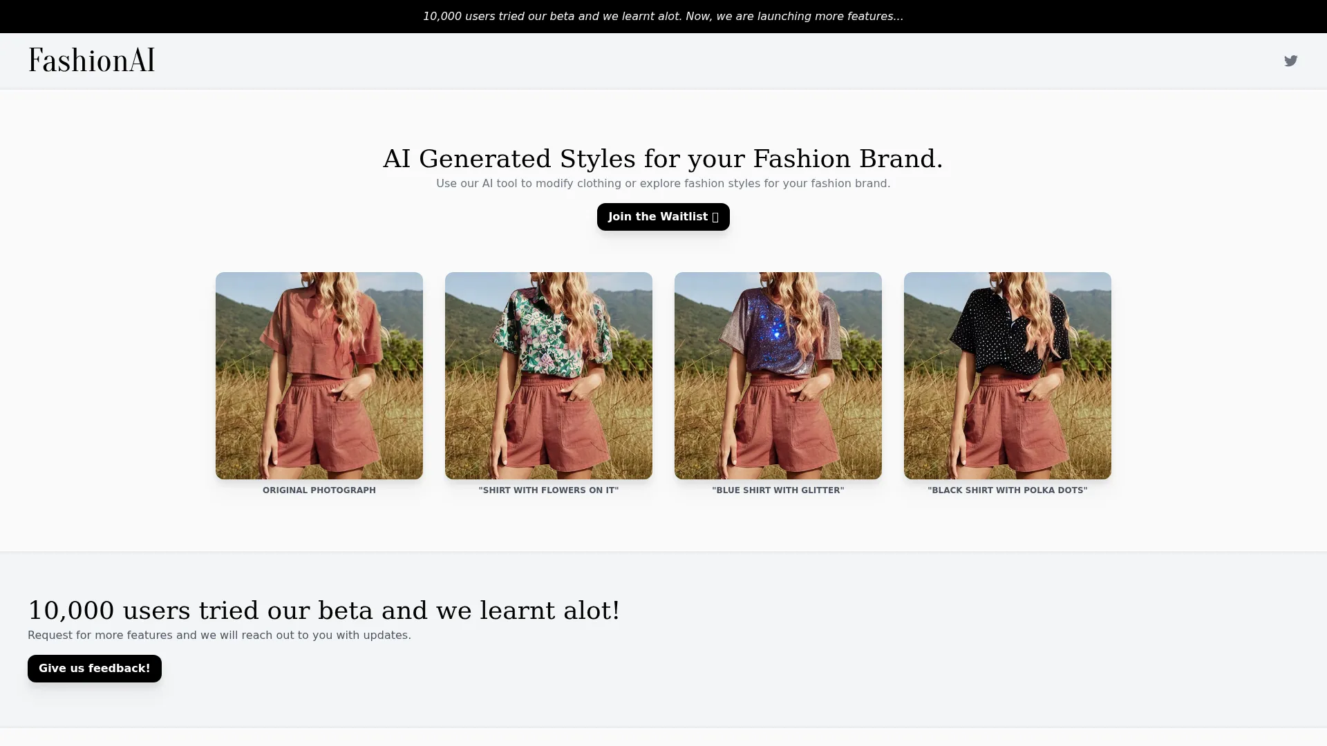 Fashion Editing Tool screenshot