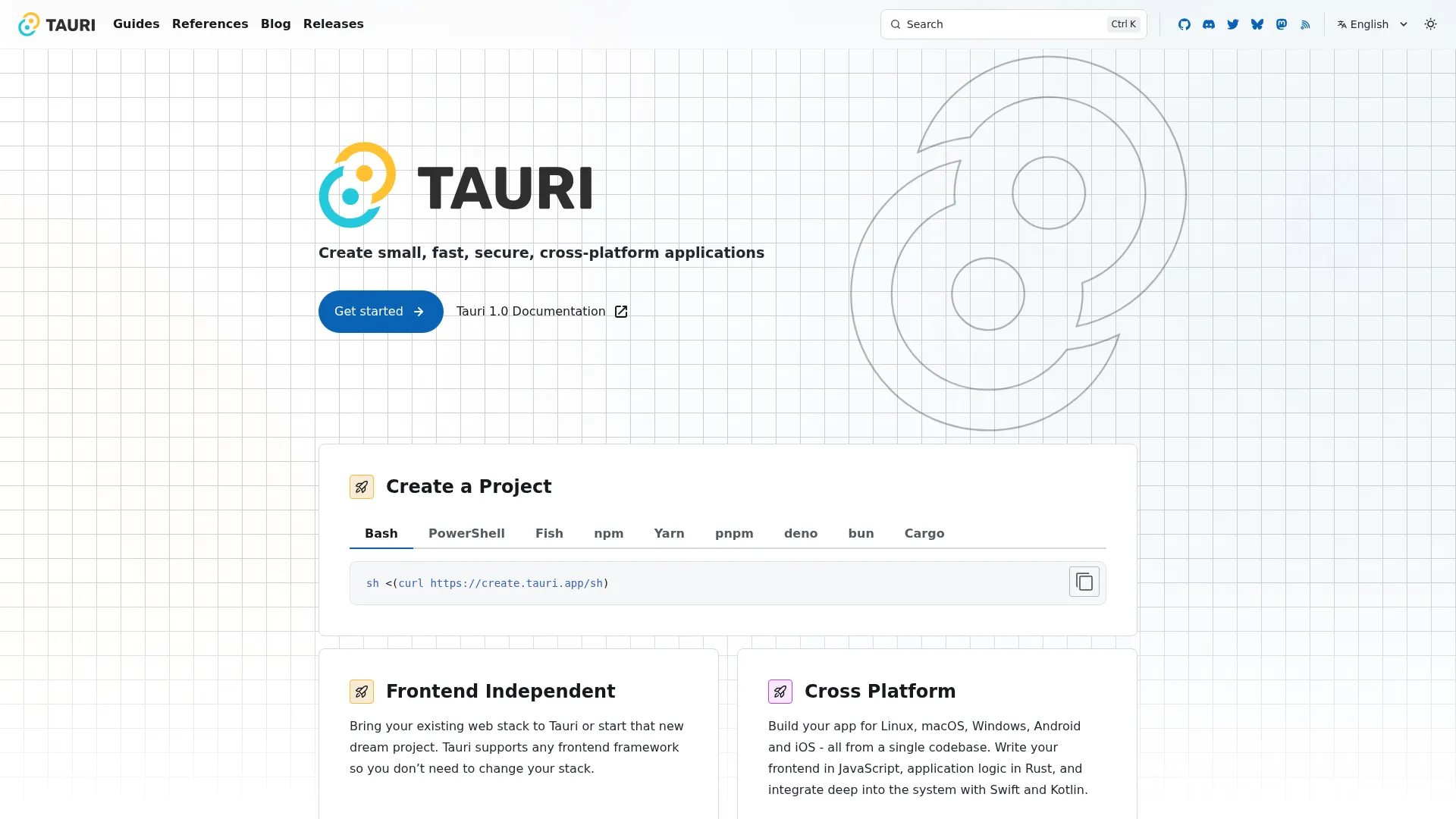 Tauri 2.0 | Tauri screenshot