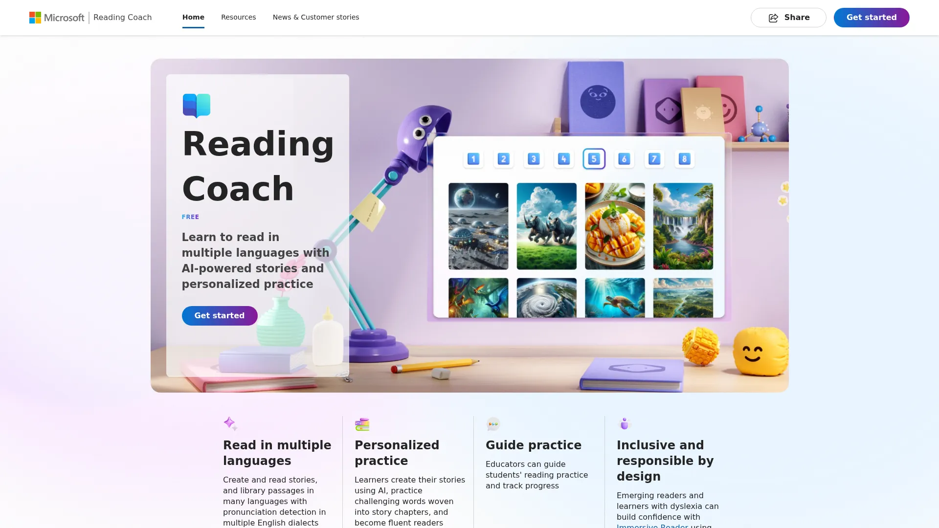Reading Coach screenshot