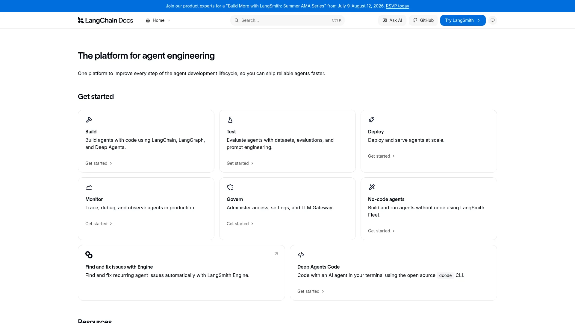 Home - Docs by LangChain screenshot