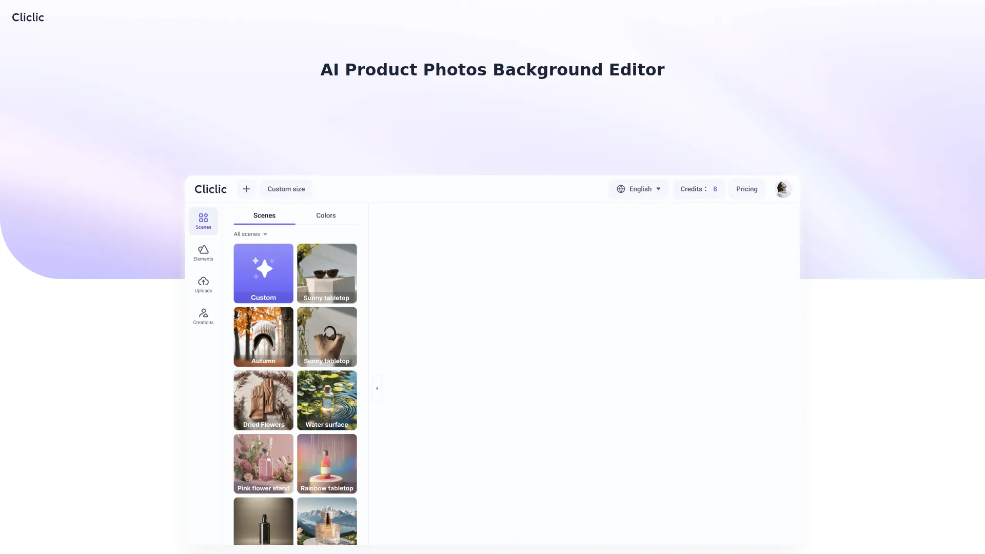 AI Product Photos Background Editor screenshot