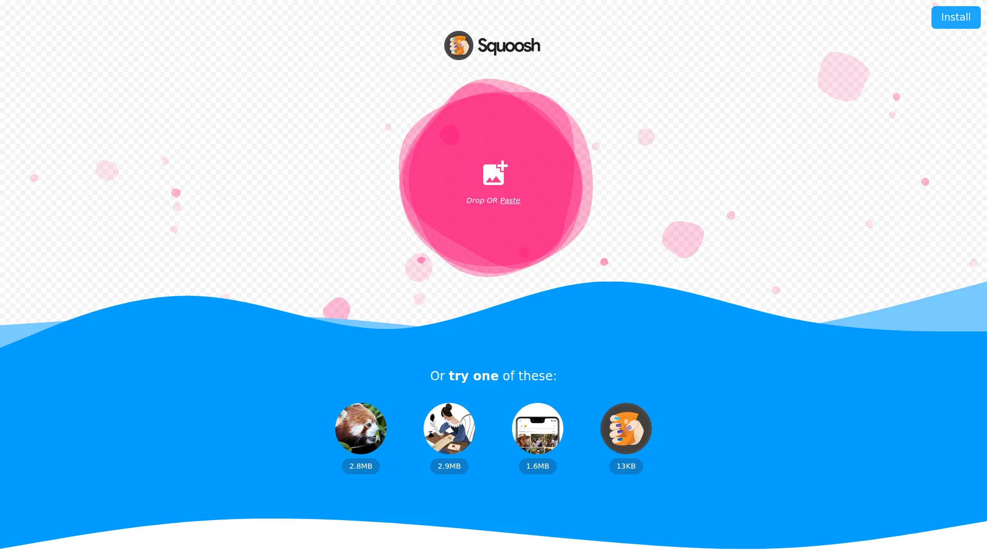 Squoosh screenshot