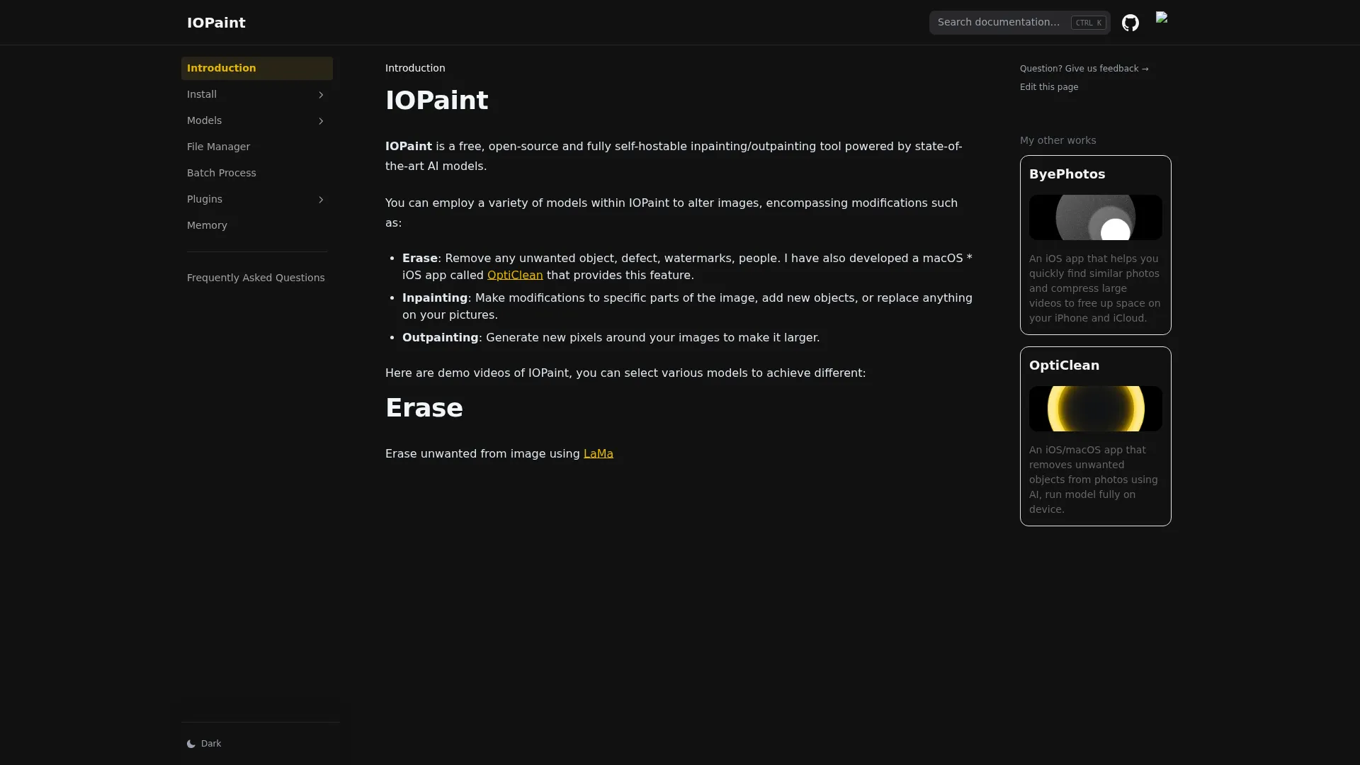 IOPaint – IOPaint screenshot