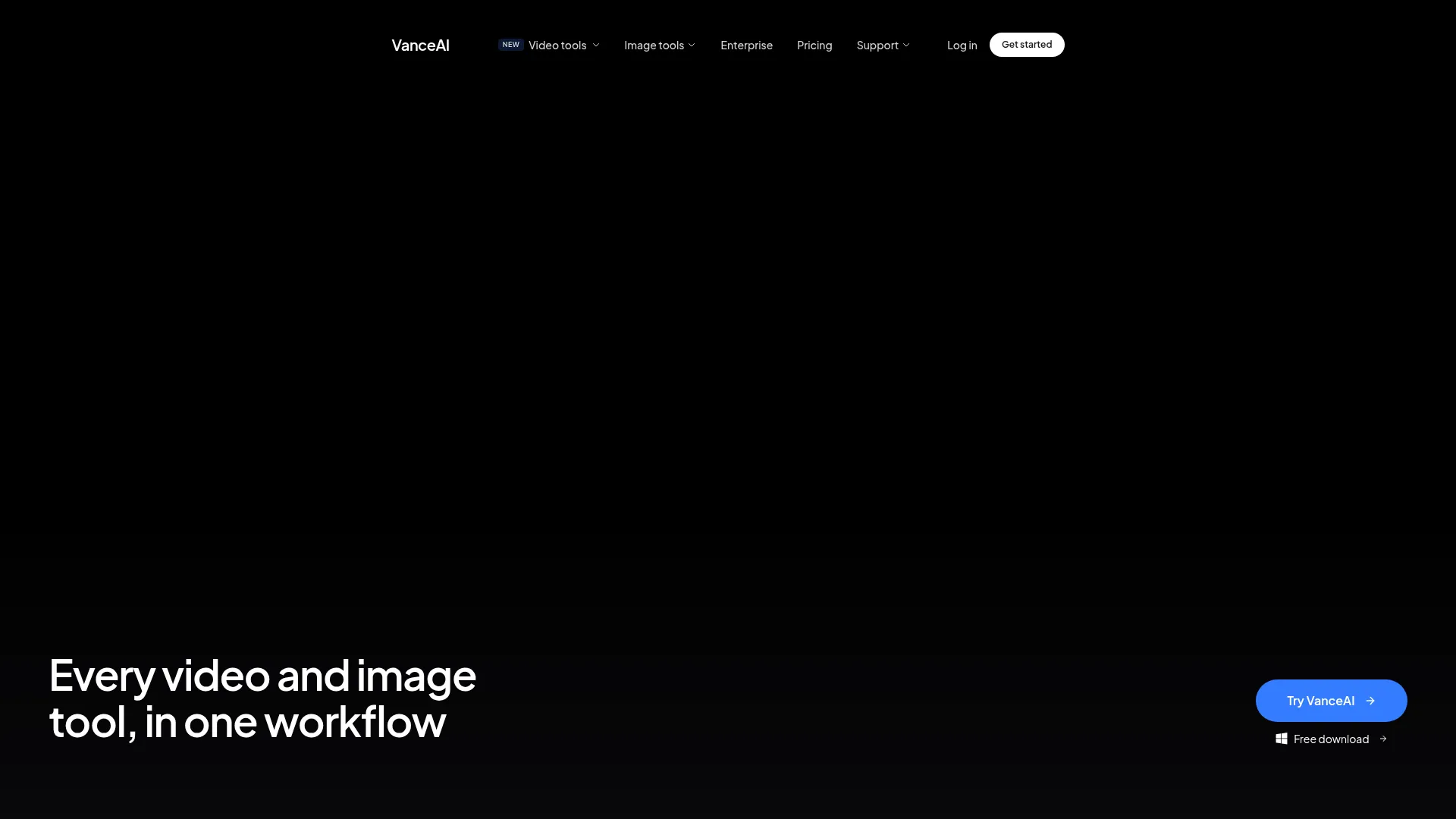 VanceAI Image Resizer screenshot
