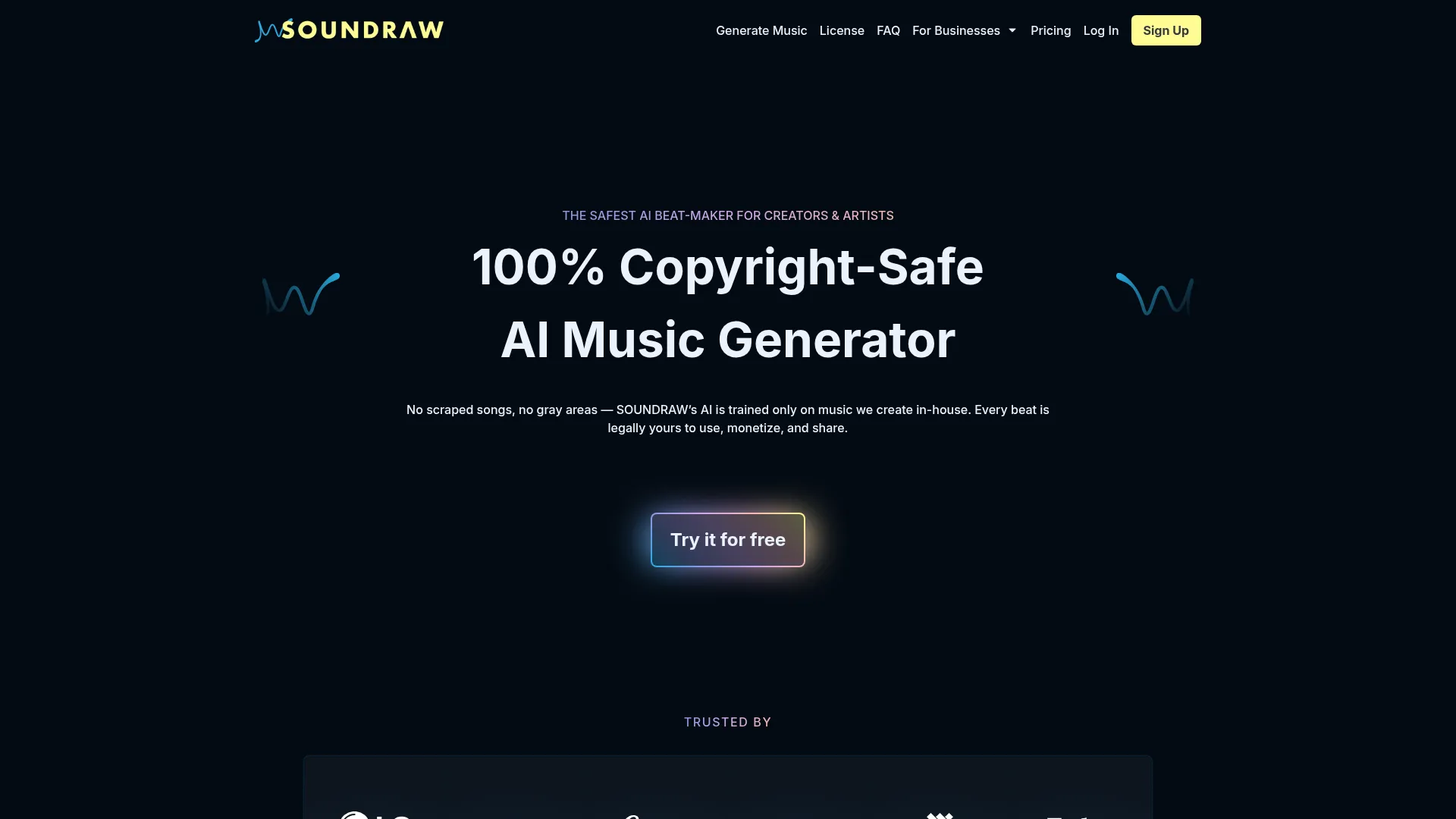 SOUNDRAW | AI Music Generator – Royalty Free Beats screenshot