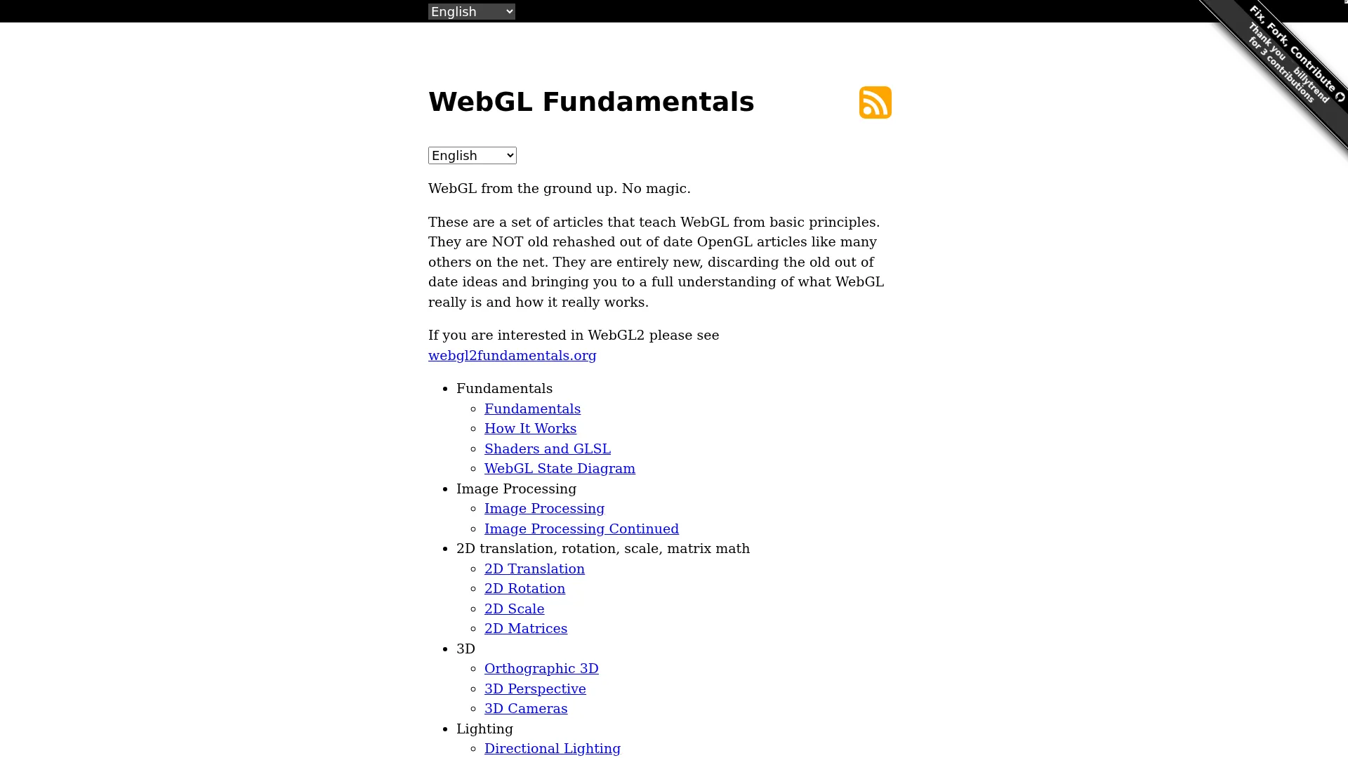 WebGL Fundamentals screenshot