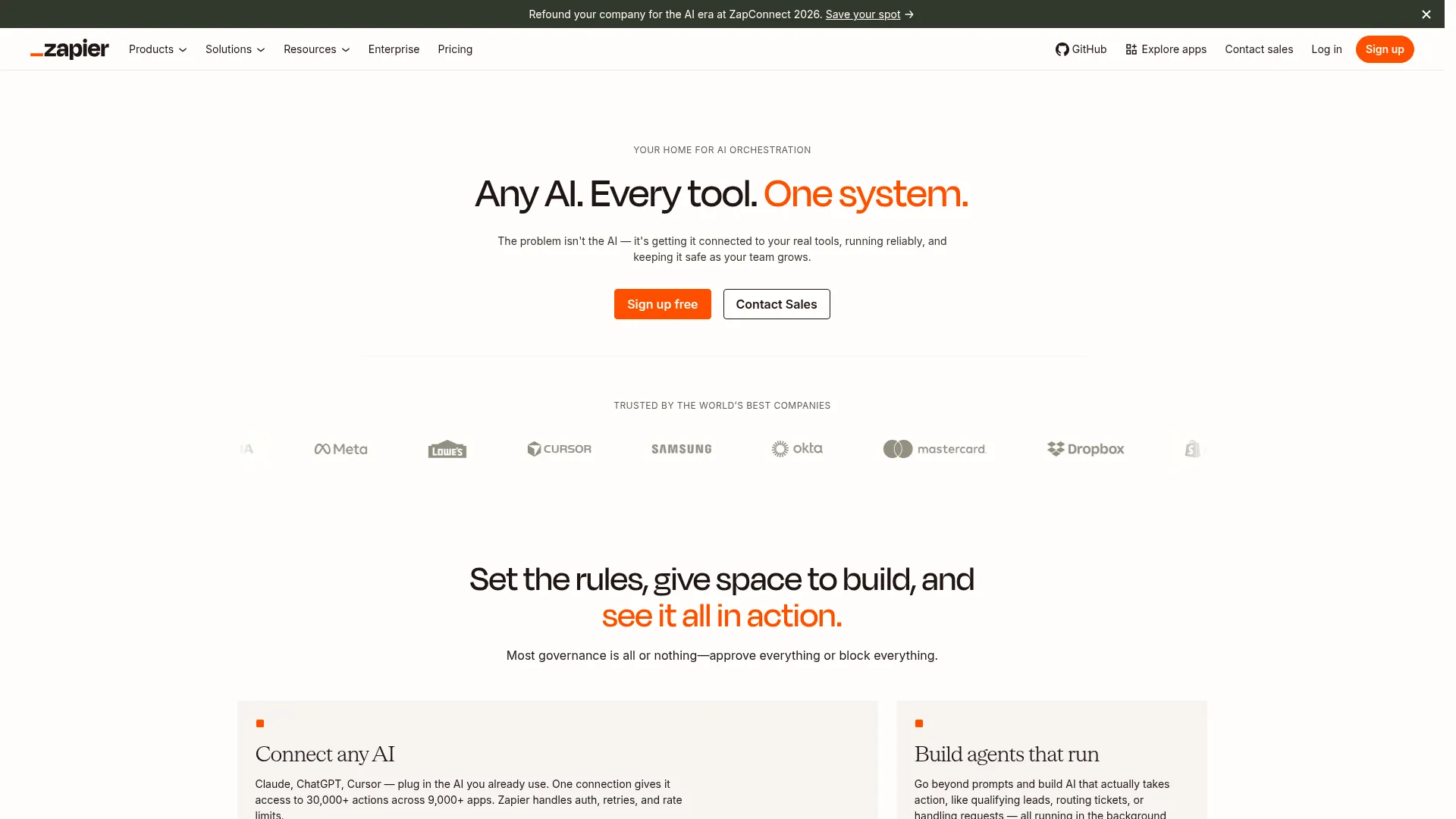 Transform your operations with Zapier and AI screenshot