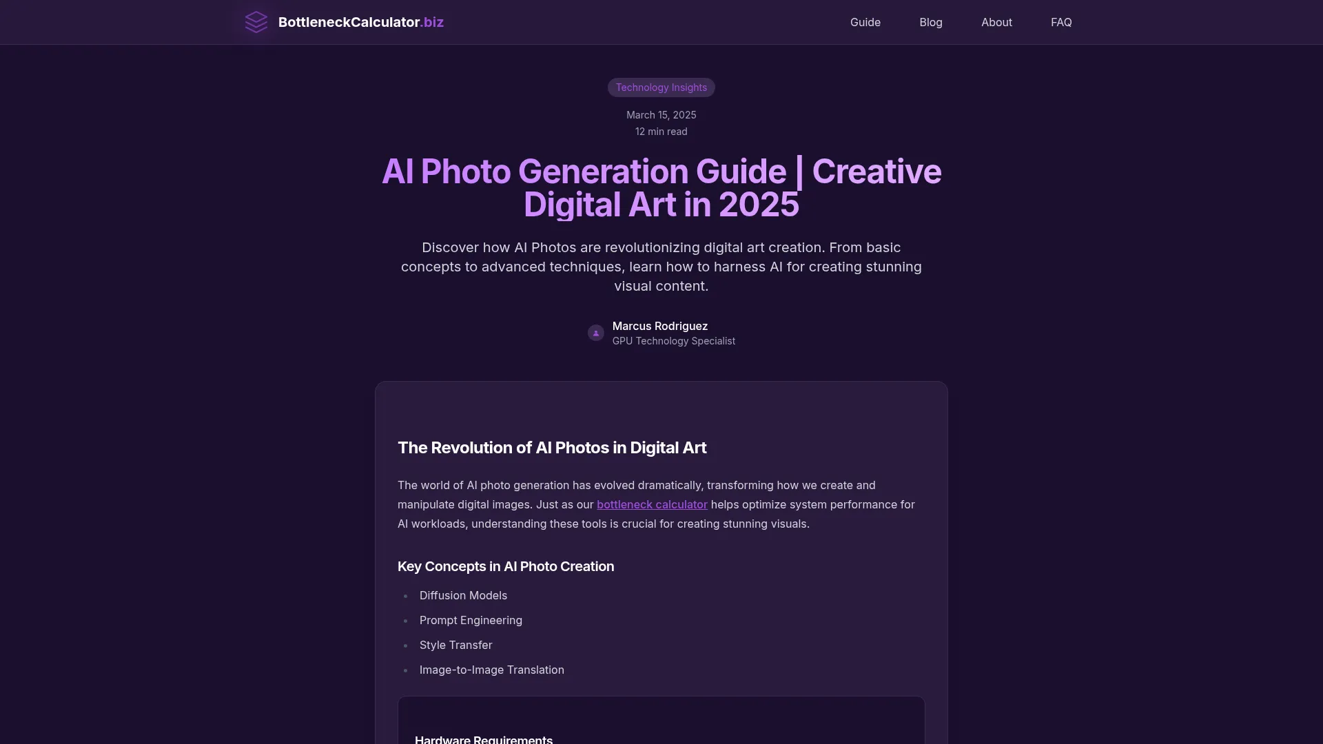 AI Photos screenshot