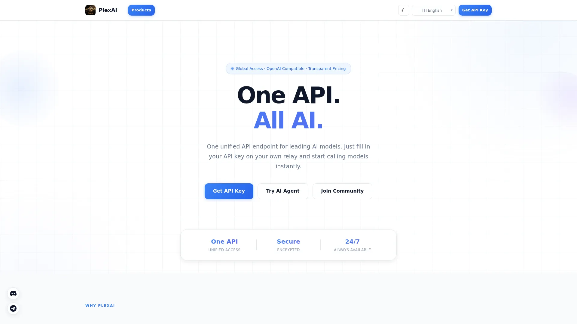 PlexAI - One API. All AI. screenshot