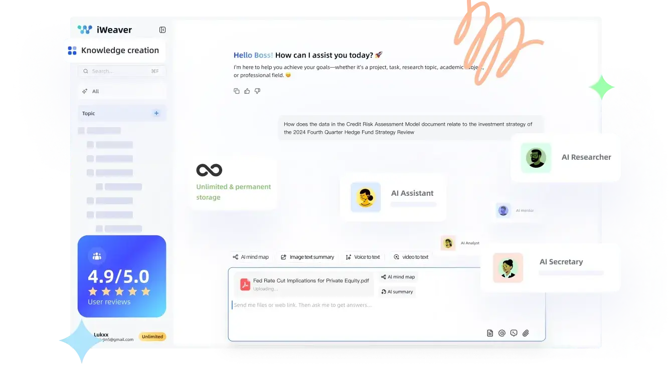 iWeaver AI 主视觉