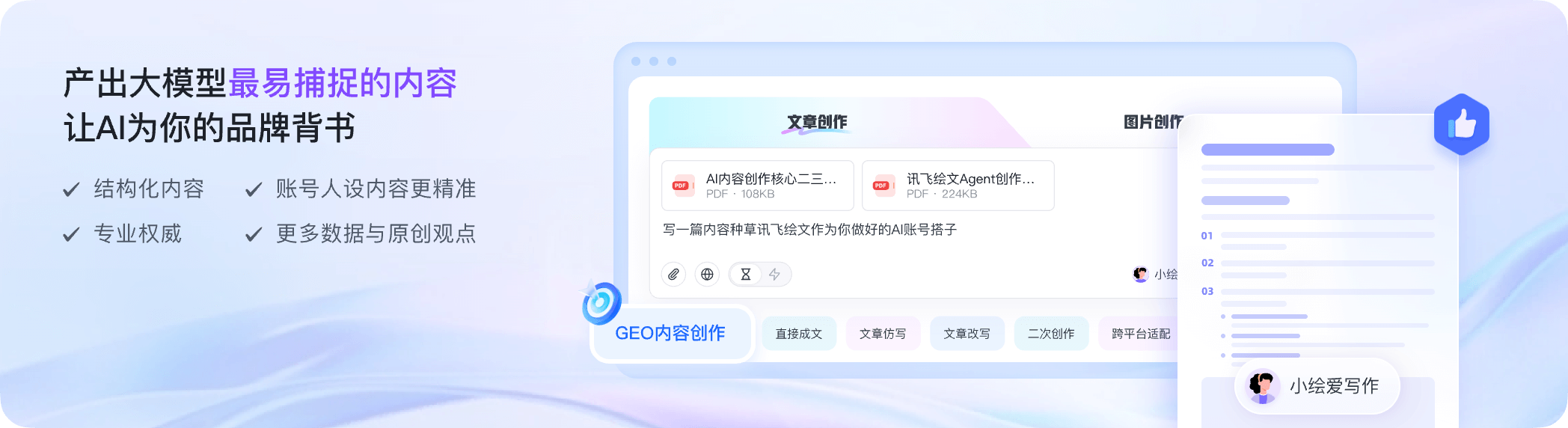 GEO创作
