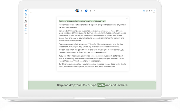 NaturalReader 界面展示