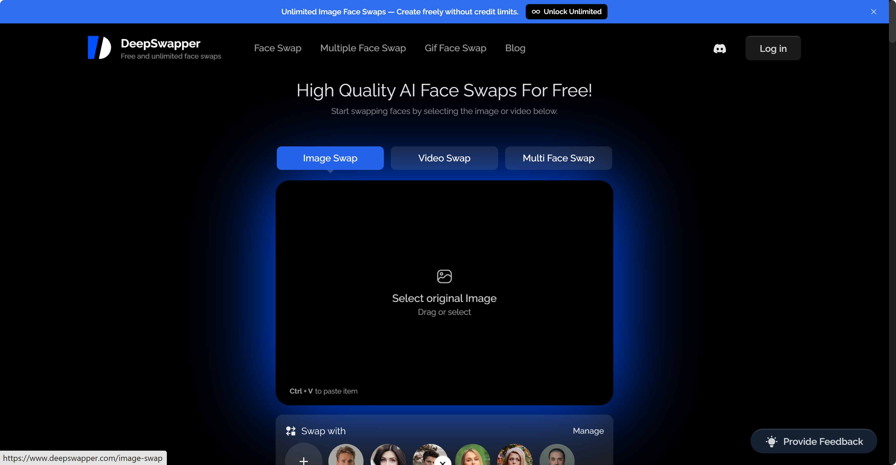 DeepSwapper screenshot