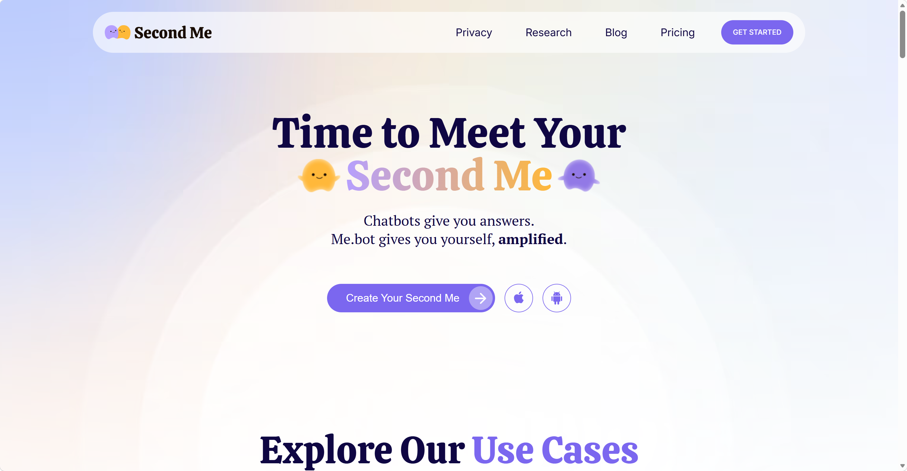 Me.bot screenshot