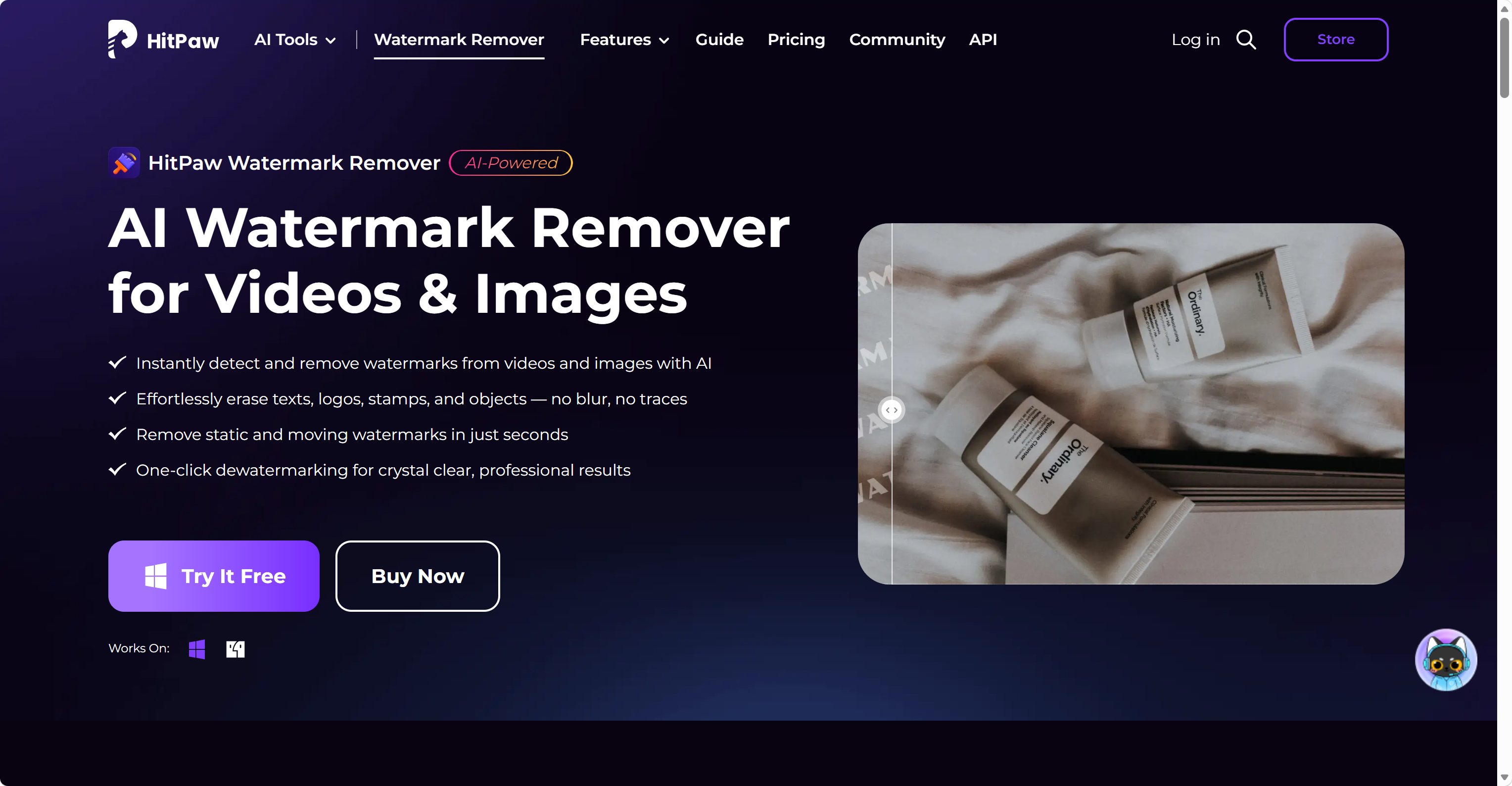 [OFFICIAL] HitPaw Watermark Remover for Photo & Video screenshot